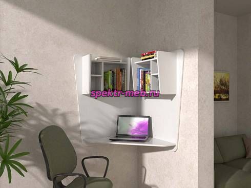 Навесной письменный стол Глейс 2