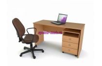 Стол с тумбой Хлоя 1