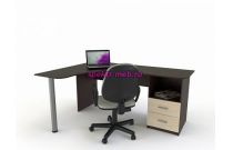 Угловой письменный стол с ящиками Солл 011-70