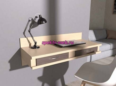 Стол письменный подвесной Клипса 1