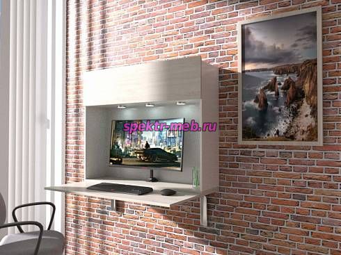 Навесной письменный стол Франк 42