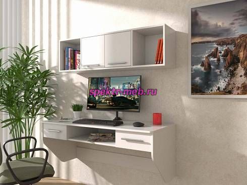 Навесной письменный стол Хельга 2