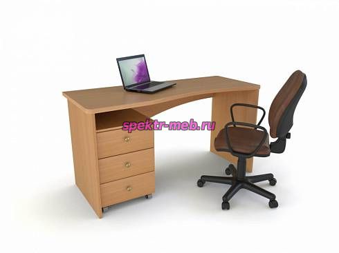 Стол с тумбой Выбор-8