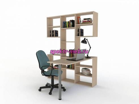 Стол со стеллажом Рекс-36