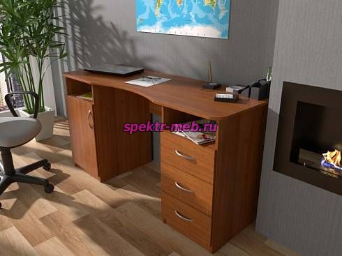 Письменный стол 2х тумбовый