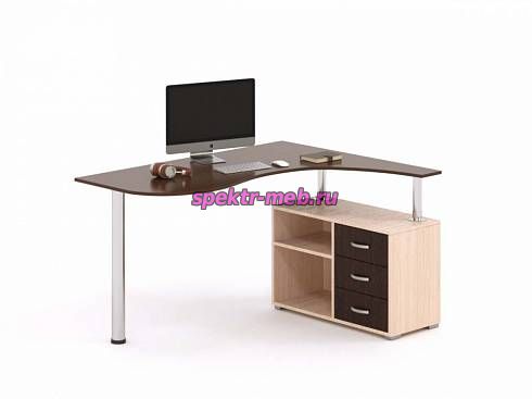 Угловой стол Квадри 1