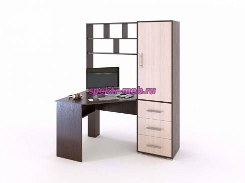 Стол угловой с пеналом Олли К-4