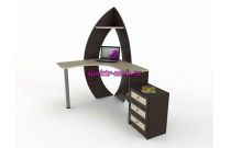 Угловой письменный стол с надстройкой Мадлен №45