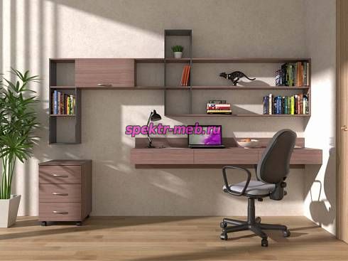 Стол письменный навесной Призма 9