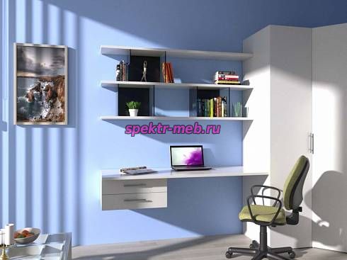 Навесной письменный стол Франк 46