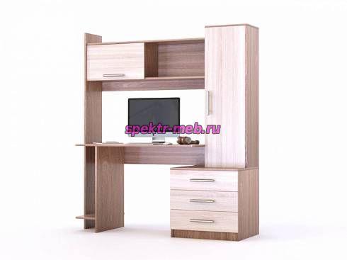 Стол с пеналом Руби-1