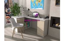 Угловой письменный стол с ящиками В20