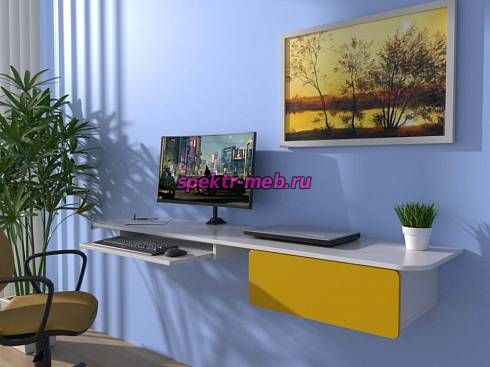 Навесной письменный стол Глейс