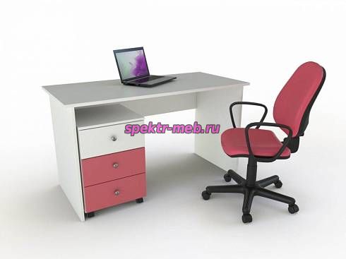 Стол прямой с тумбой Соня