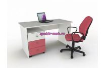 Стол прямой с тумбой Соня