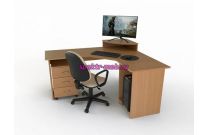 Стол угловой с тумбой Фанни