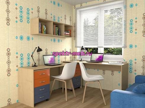 Письменный стол для двоих Локи 181