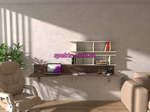 Навесной письменный стол Прима 28