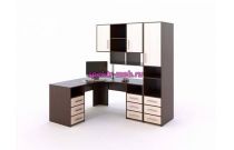 Стол угловой с пеналом Нора 01