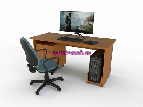 Стол с тумбой Мартин-3