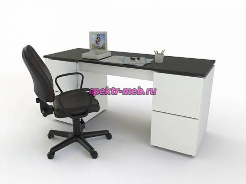 Стол письменный с тумбами Янг