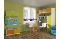 Угловой письменный стол для двоих Дублин 98