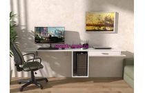 Стол письменный навесной Призма 3