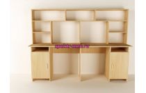 Письменный стол Лайт-12 с надстройков