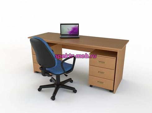 Стол с двумя тумбами Софи