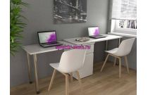 Угловой письменный стол для двоих Вента 70