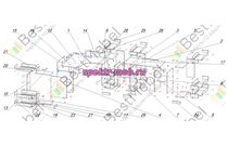 Угловой письменный стол для двоих Веста 6