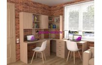 Угловой письменный стол для двоих Юкатан 54