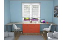 Письменный стол для двоих Роки 20