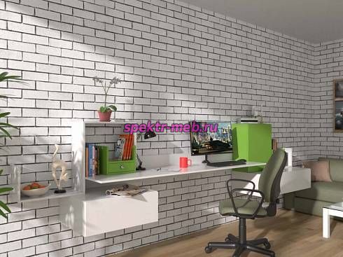 Навесной письменный стол Прима 21