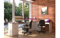 Угловой письменный стол для двоих Веста 5