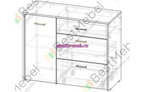 Стол туалетный Торино 7