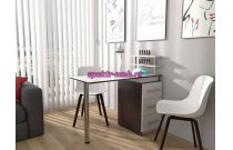 Стол маникюрный с двумя полками Айзи