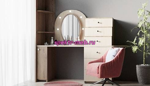 Туалетный столик Флер 47