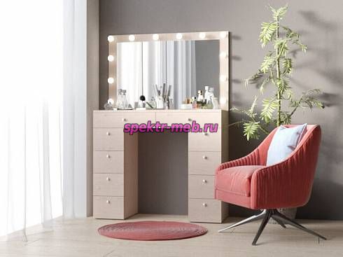 Туалетный столик высокий Мария 2