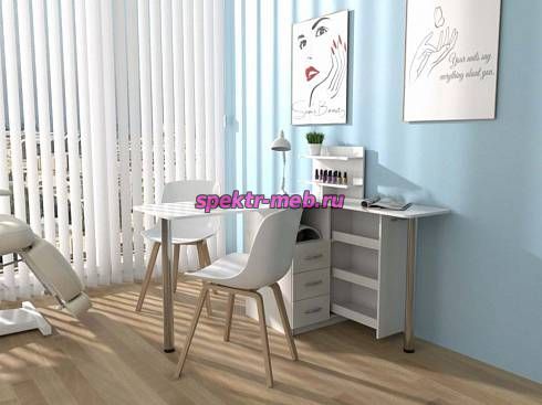 Угловой маникюрный стол Лиззи