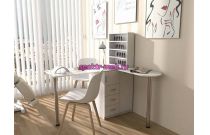 Угловой маникюрный стол Ора