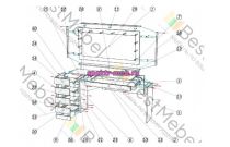 Туалетный столик Хлоя 14
