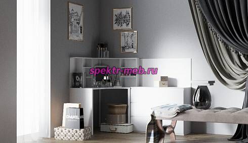 Угловое трюмо Полли-8