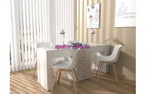 Двойной маникюрный стол Лиза-2