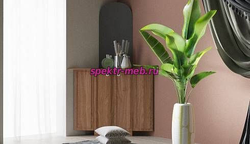 Столик угловой с ящиком Рикки