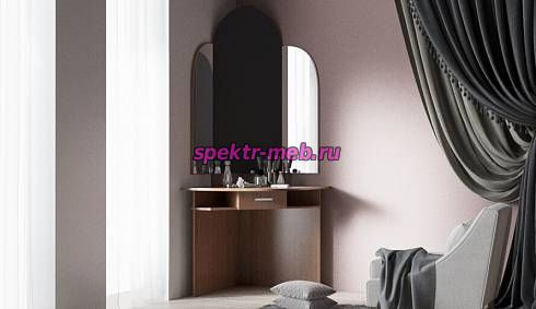 Трюмо угловое с дверцами Рада