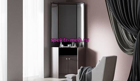 Столик угловой туалетный Париж-90