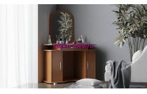 Столик угловой с круглым зеркалом Анна