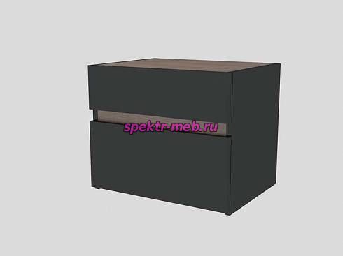 Прикроватная тумба Асти Блэк