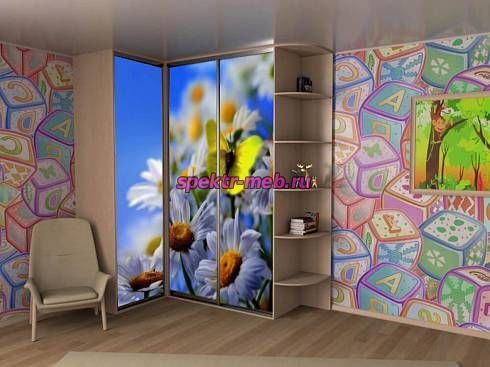 Угловой шкаф 1